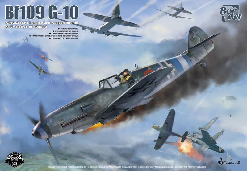 Border Model Messerschmitt Bf109G-10