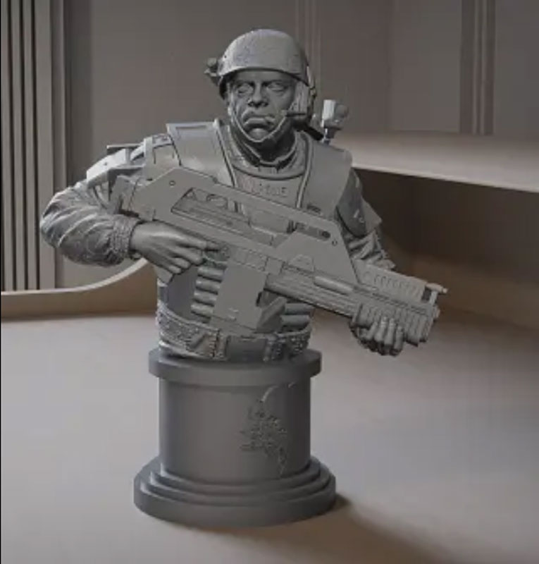 microMANIA - Sgt. Apone Bust