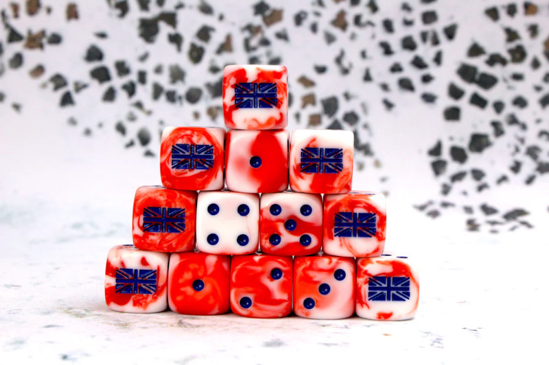 Baron of Dice Great Britain Dice (10 dice)