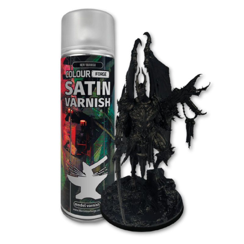 Colour Forge Satin Varnish Spray 500ml