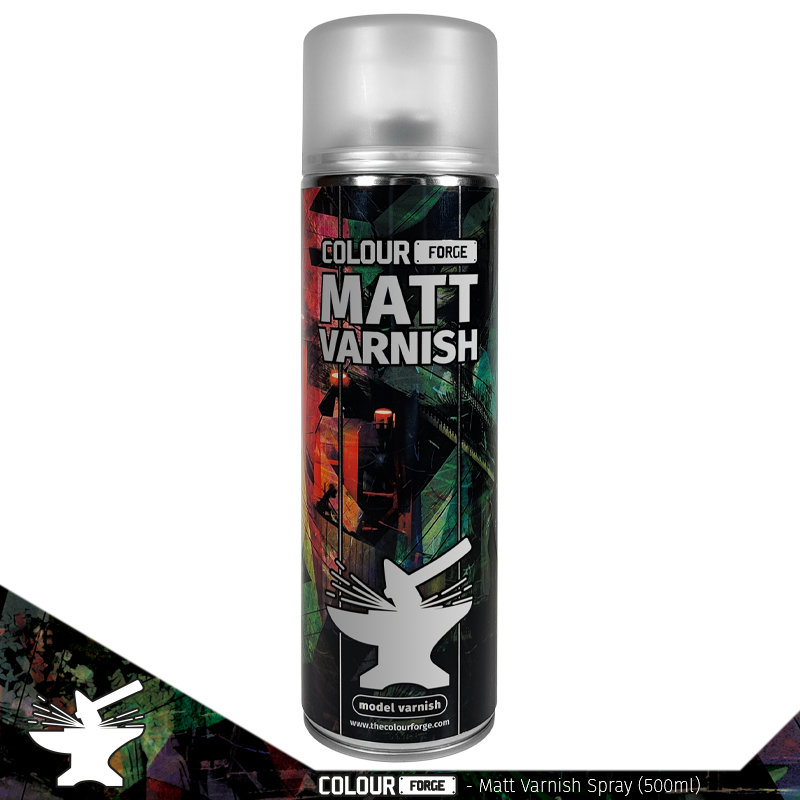 Colour Forge Matt Varnish Spray 500ml