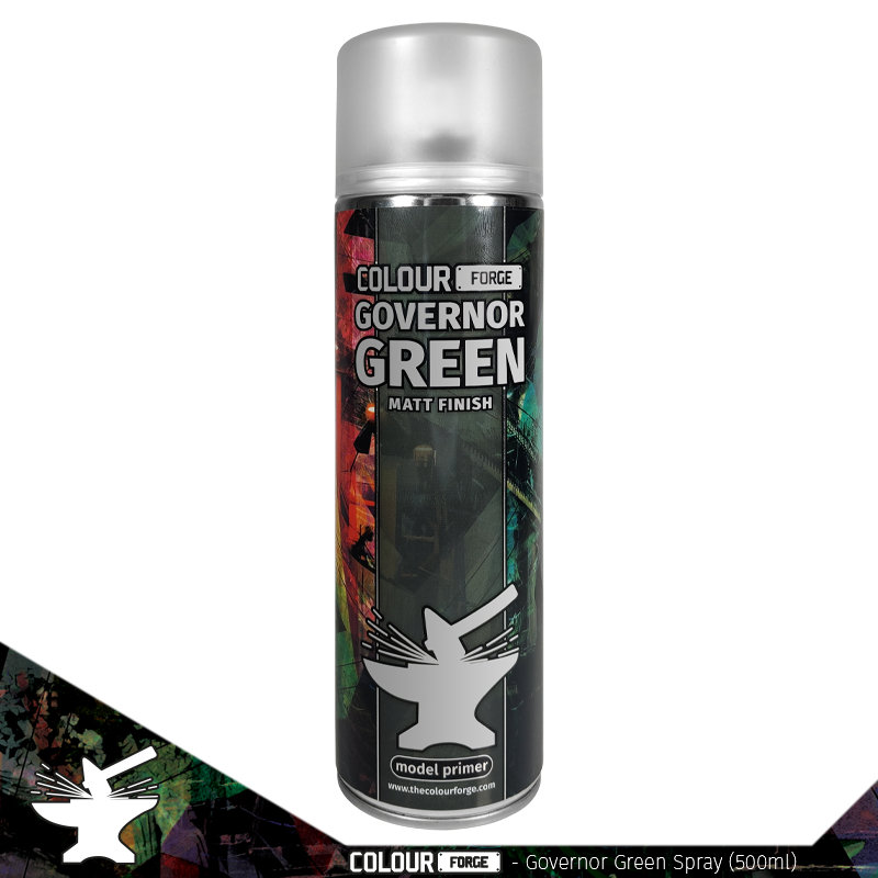 Colour Forge Governor Green Paint 500ml