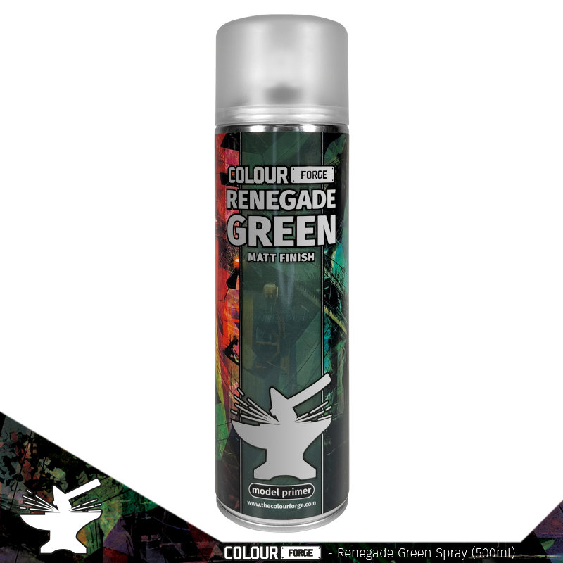Colour Forge Renegade Green Paint 500ml
