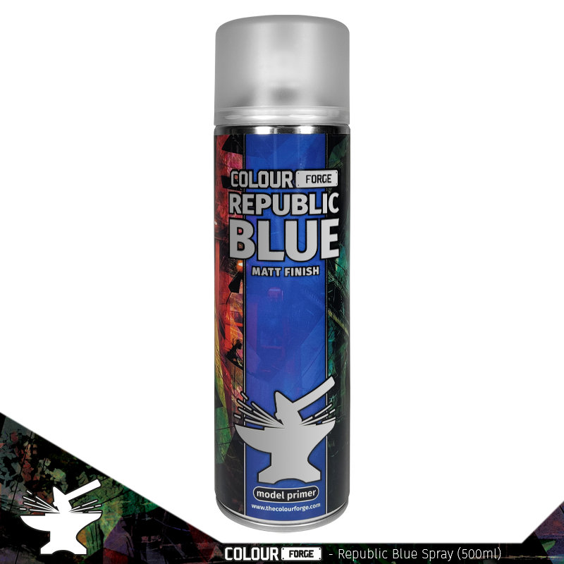 Colour Forge Republic Blue Paint 500ml
