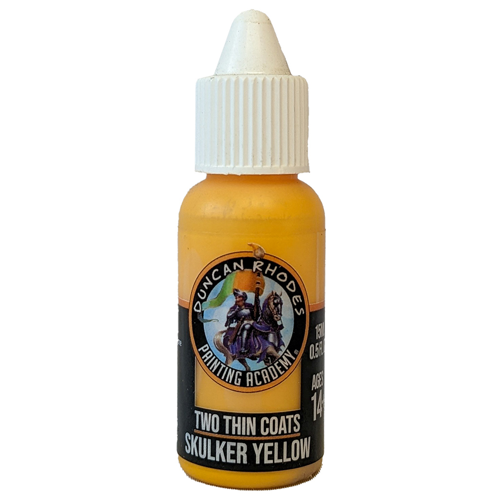 Two Thin Coats: Skulker Yellow 15ml bottle