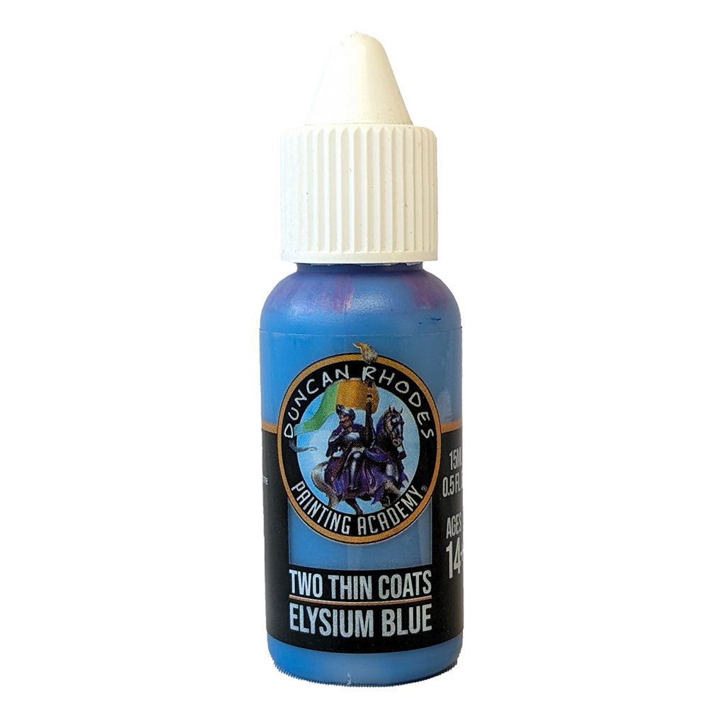 Two Thin Coats: Elysium Blue 15ml bottle