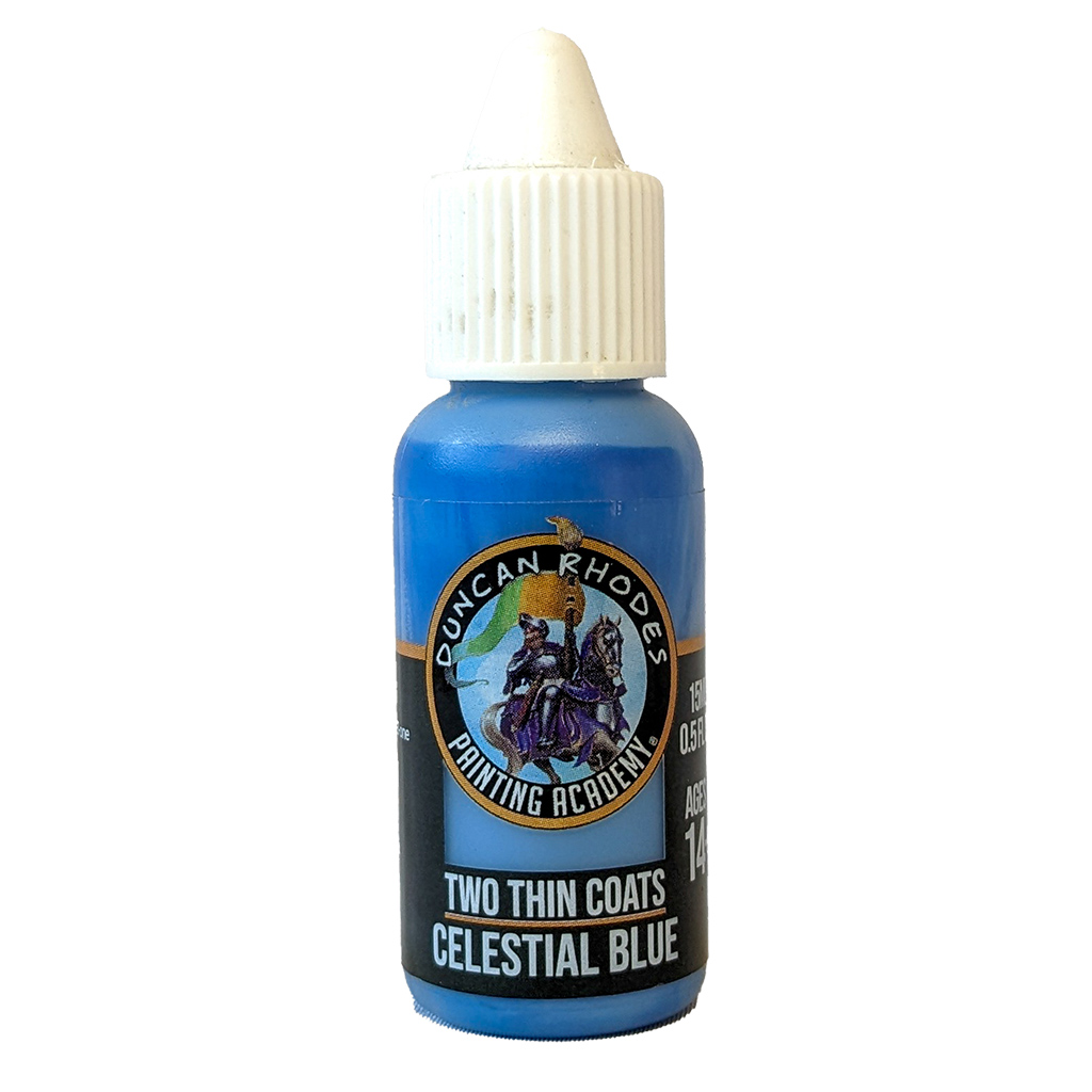 Two Thin Coats: Celestial Blue 15ml bottle