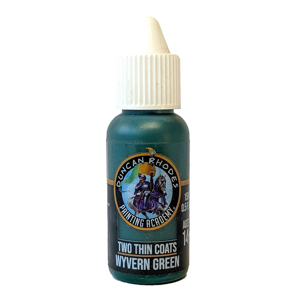 Two Thin Coats: Wyvern Green 15ml bottle