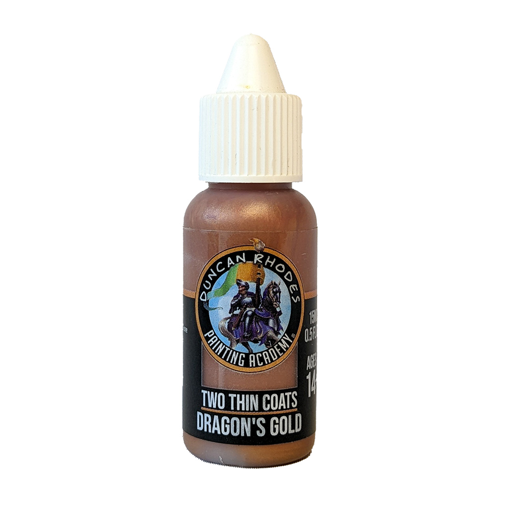 Two Thin Coats: Dragon's Gold 15ml bottle