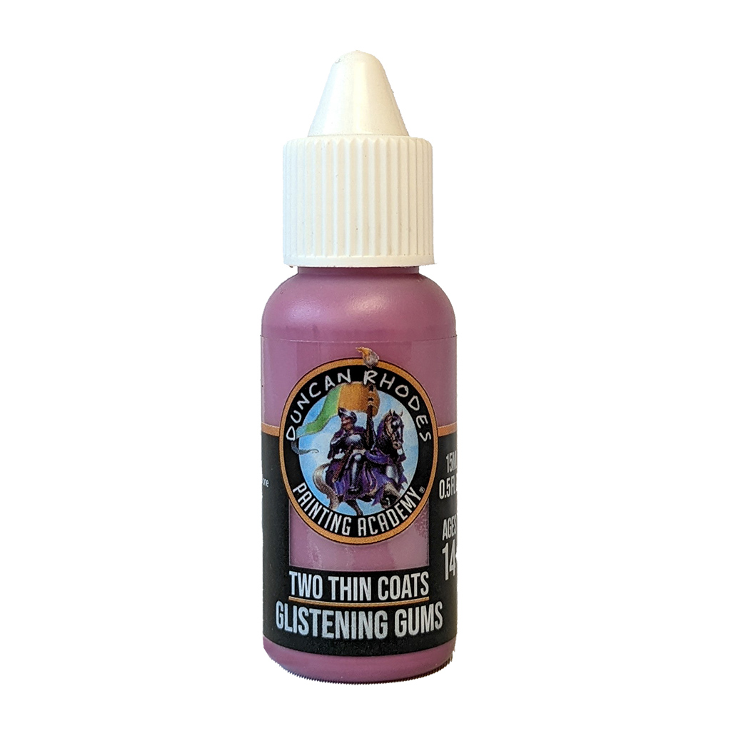 Two Thin Coats: Glistening Gums 15ml bottle