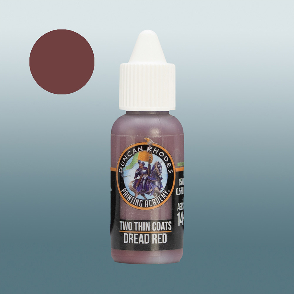 Two Thin Coats: Dread Red 15ml bottle