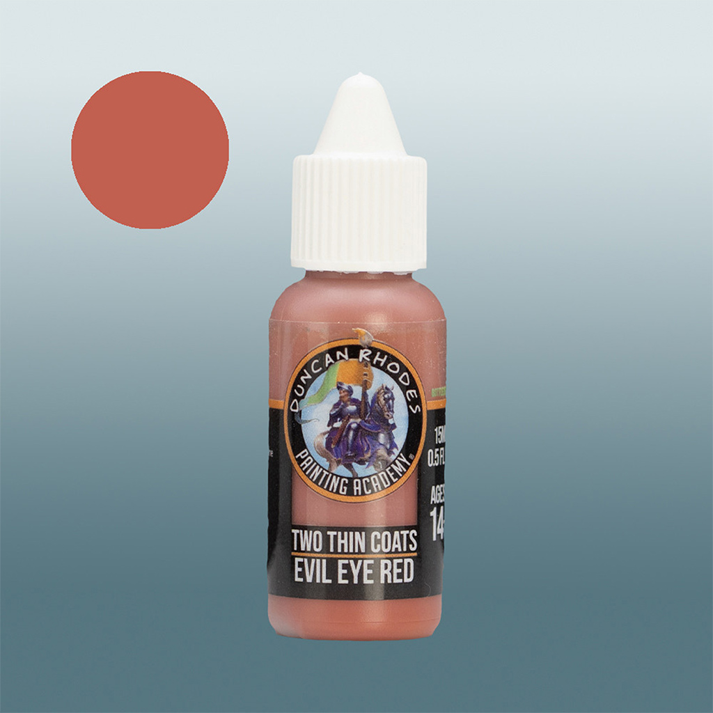 Two Thin Coats: Evil Eye Red 15ml bottle