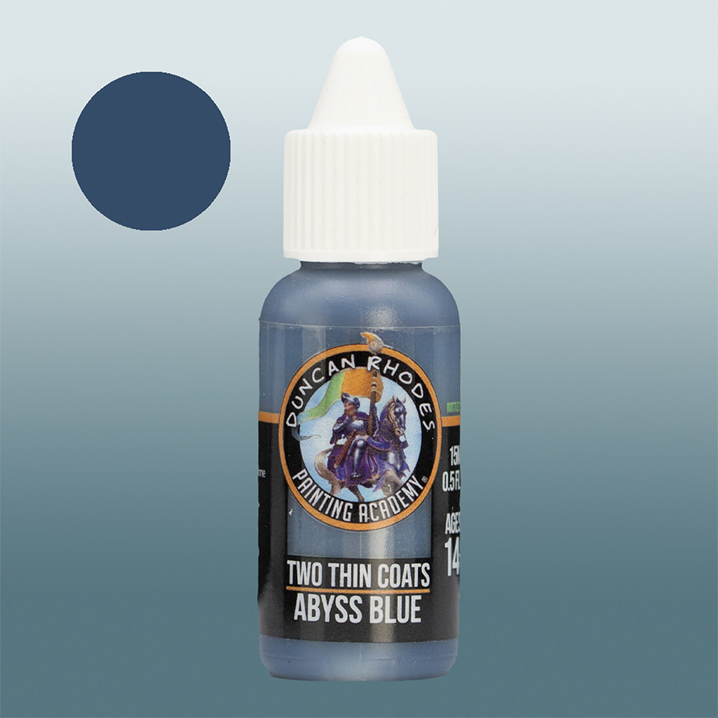 Two Thin Coats: Abyss Blue 15ml bottle