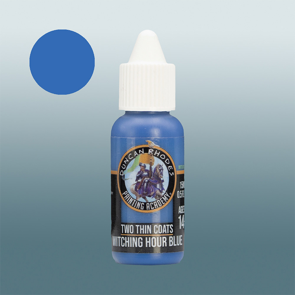 Two Thin Coats: Witching Hour Blue 15ml bottle