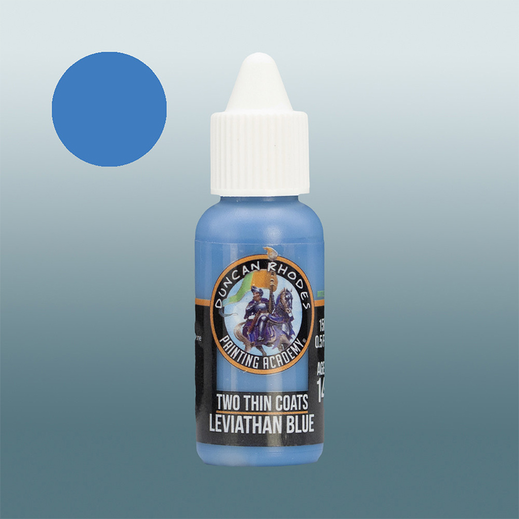 Two Thin Coats: Leviathan Blue 15ml bottle