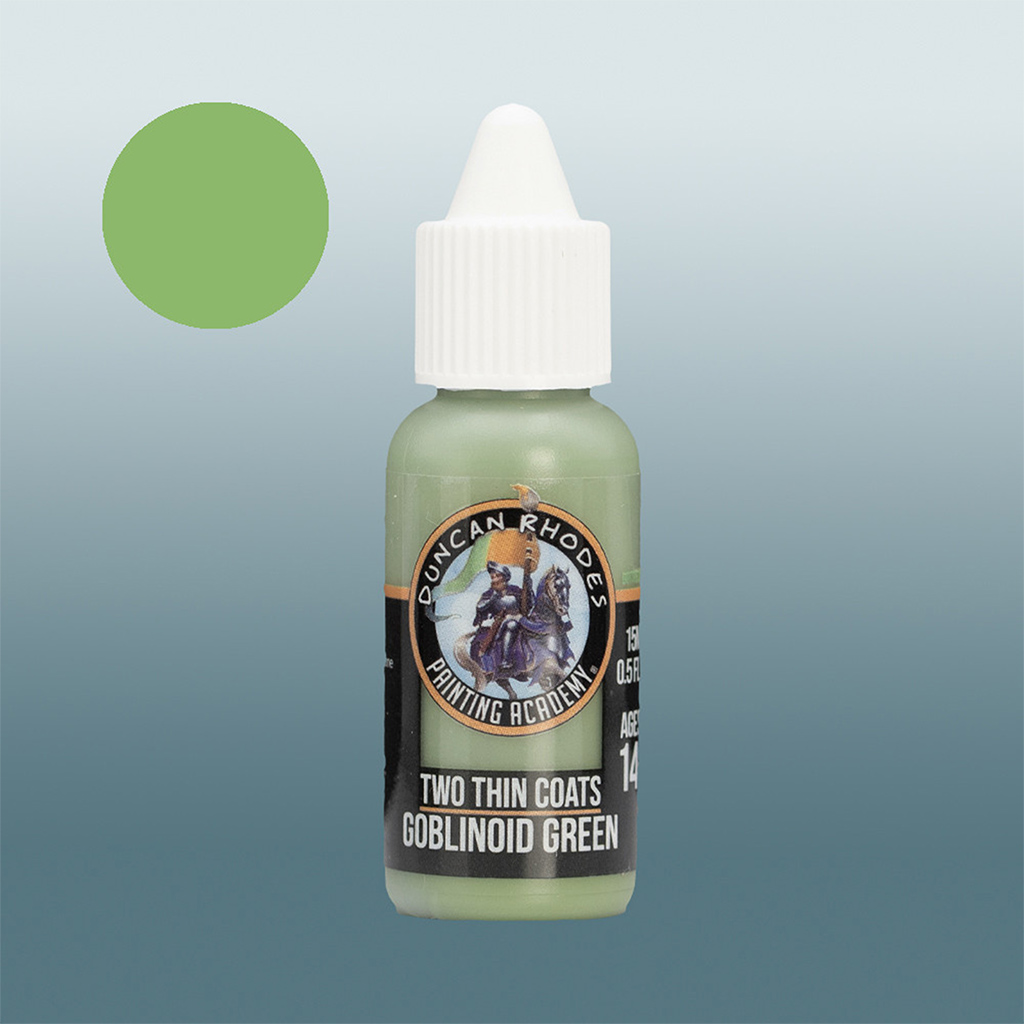 Two Thin Coats: Goblinoid Green 15ml bottle