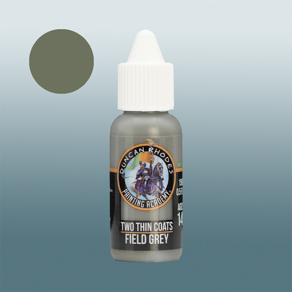 Two Thin Coats: Field Grey 15ml bottle