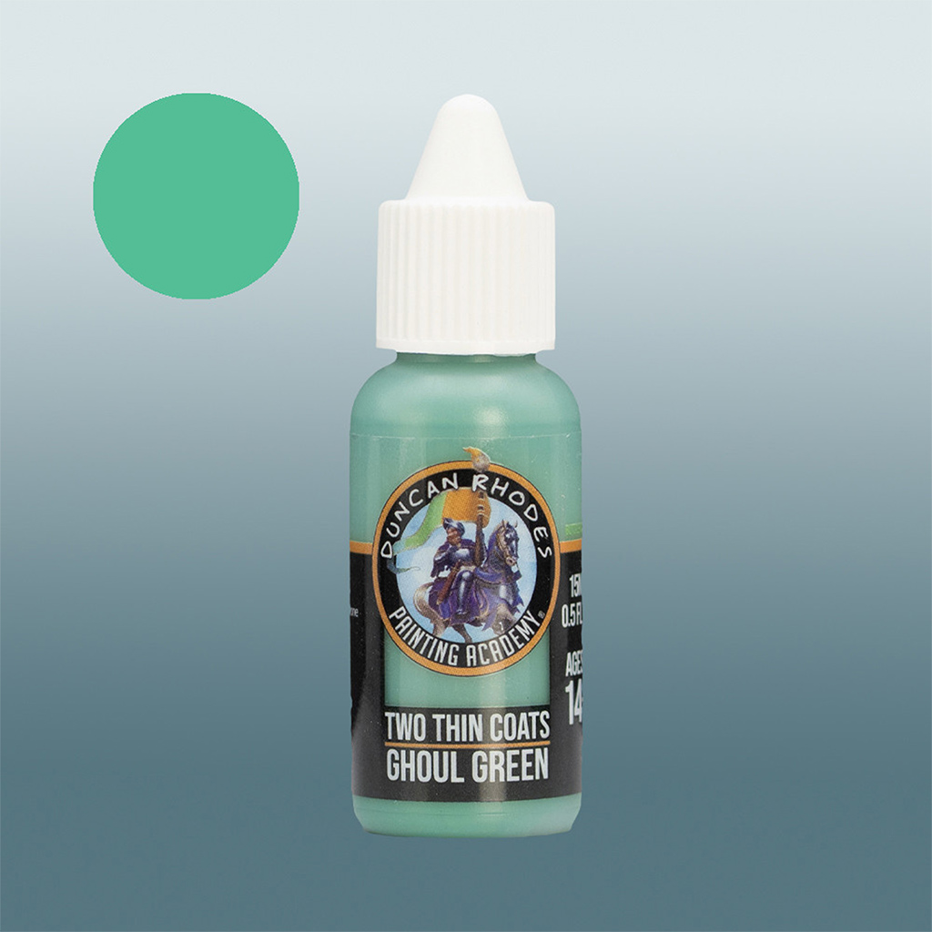 Two Thin Coats: Ghoul Green 15ml bottle