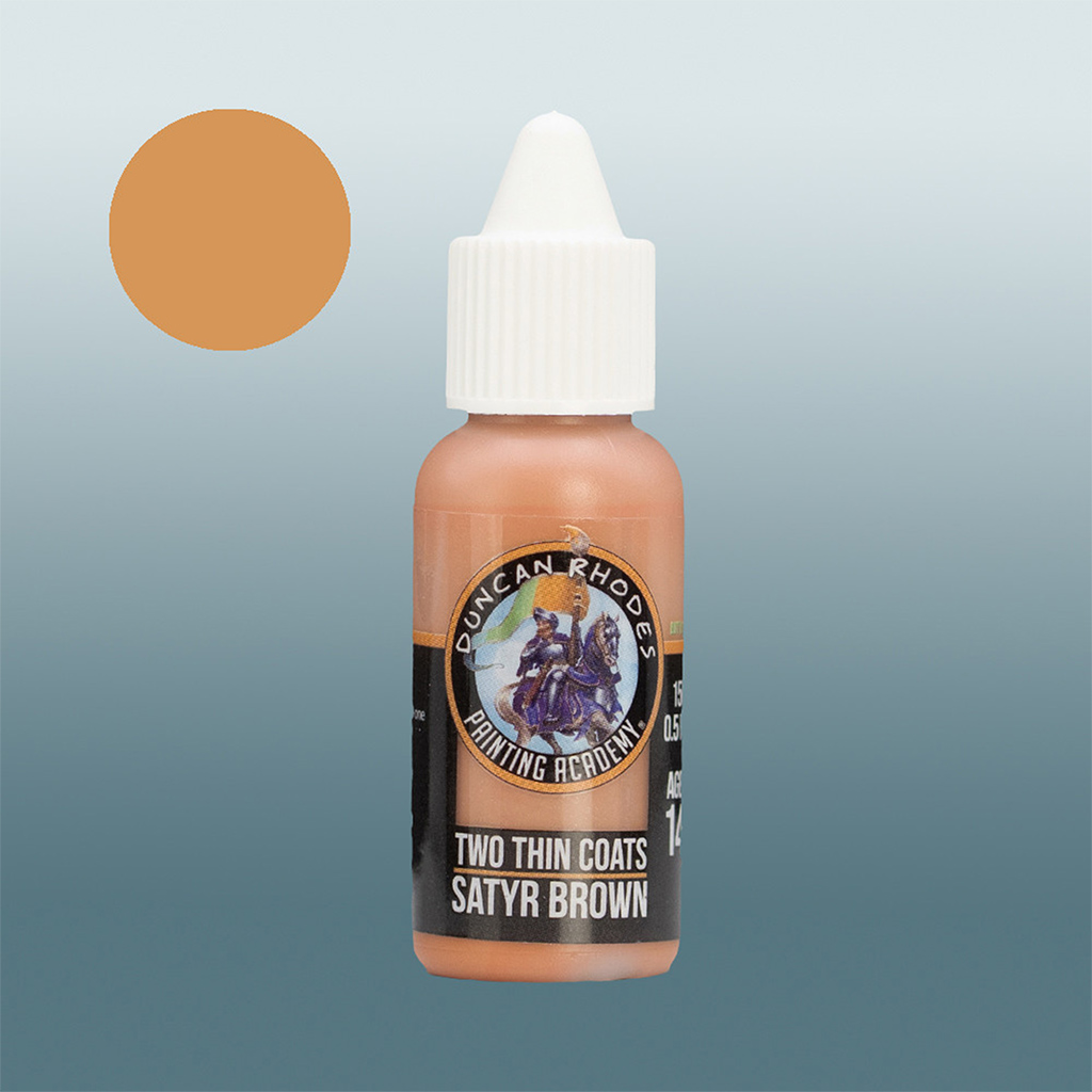 Two Thin Coats: Satyr Brown 15ml bottle