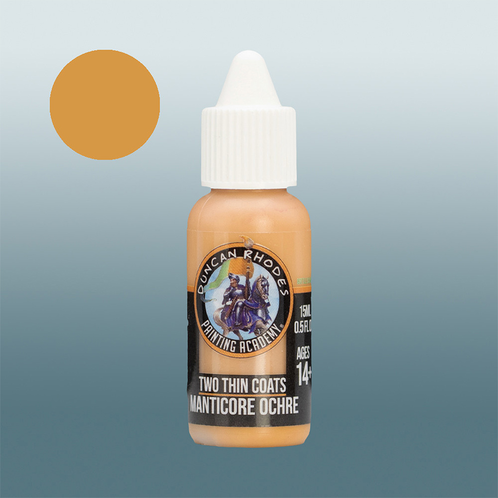 Two Thin Coats: Manticore Ochre 15ml bottle