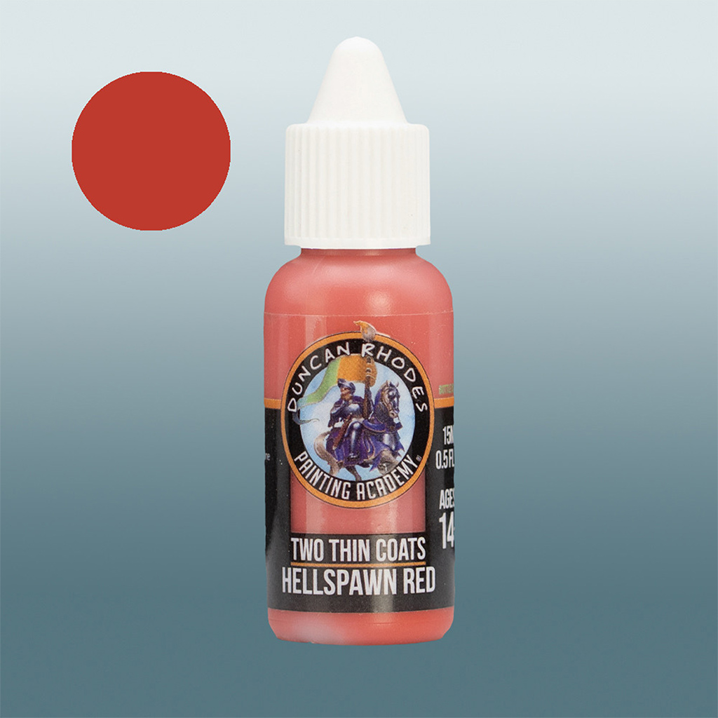 Two Thin Coats: Hellspawn Red 15ml bottle