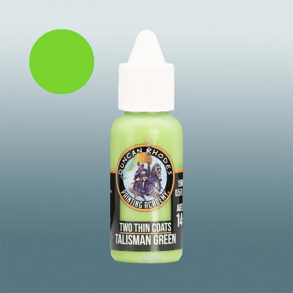 Two Thin Coats: Talisman Green 15ml bottle