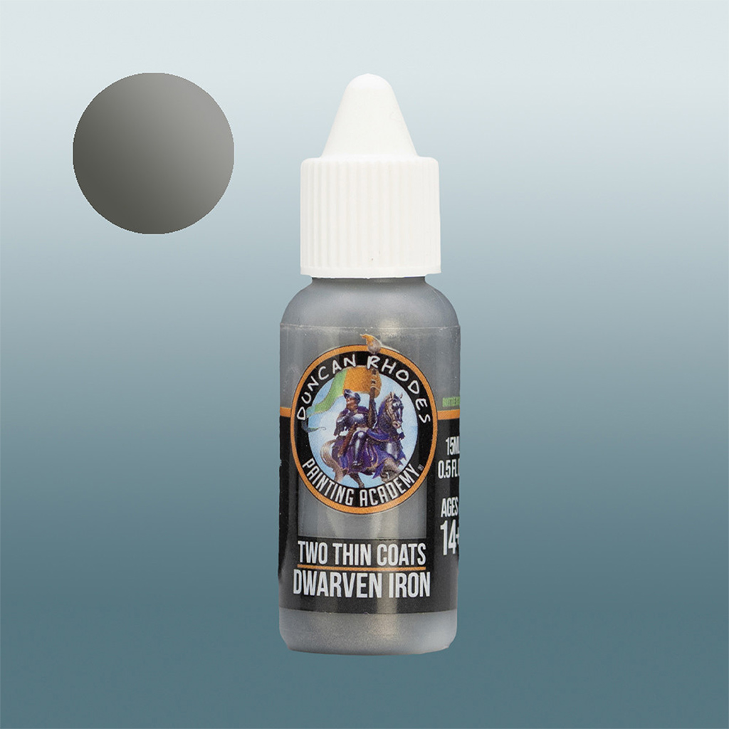 Two Thin Coats: Dwarven Iron 15ml bottle