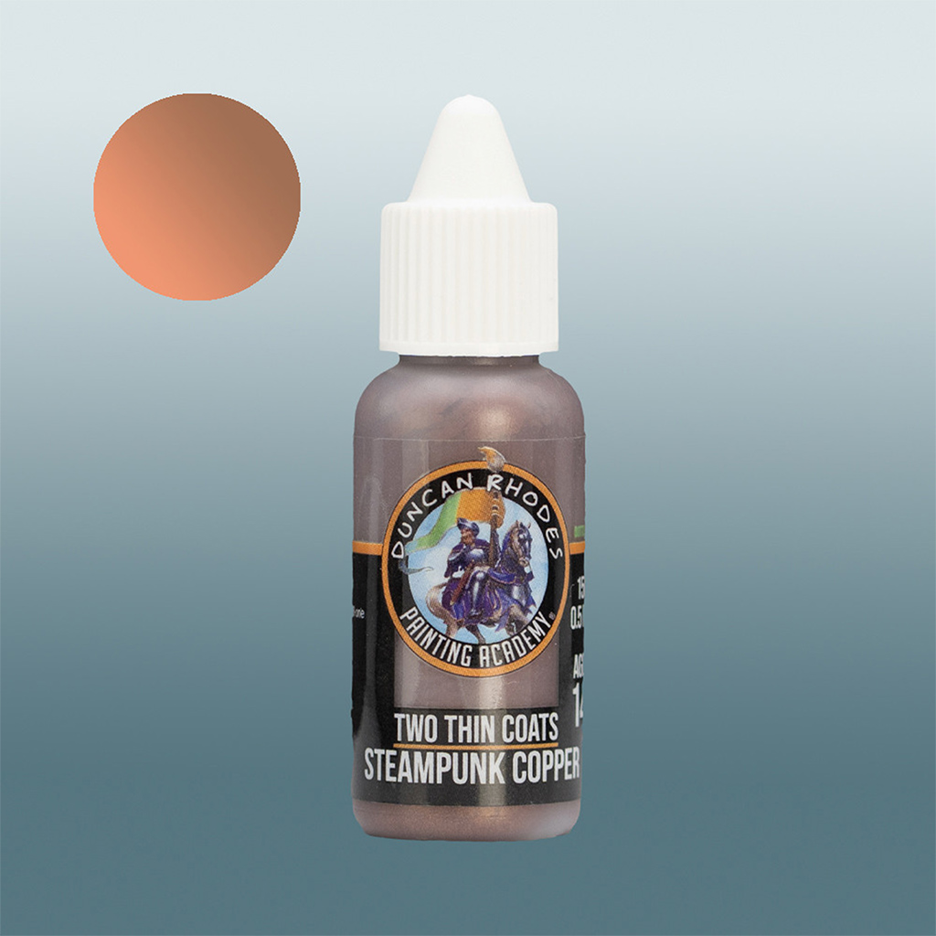 Two Thin Coats: Steampunk Copper 15ml bottle