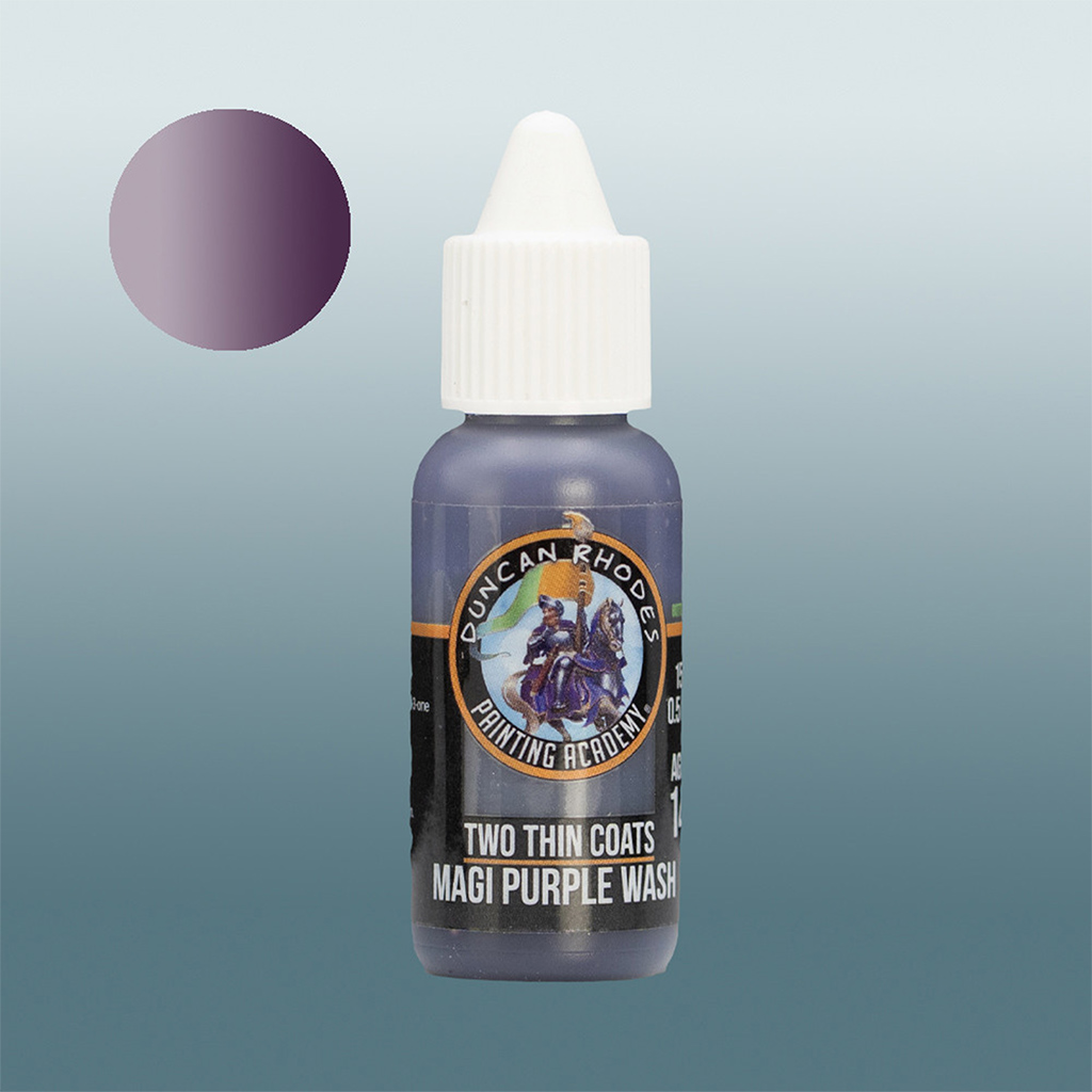 Two Thin Coats: Magi Purple Wash 15ml bottle