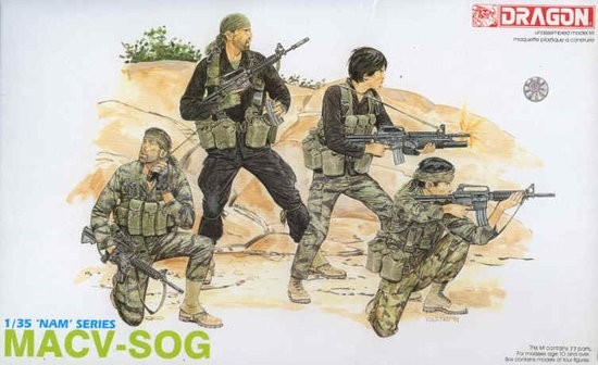 MACV-SOG US & Vietnamese Soldiers (2ea)