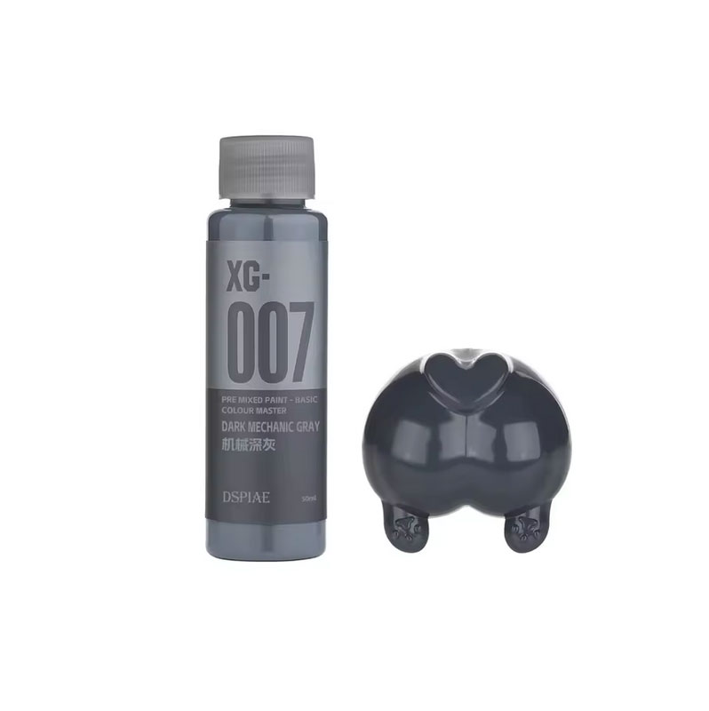 Dspiae Water Based Pre-Mixed Paint - Dark Mechanic Gray