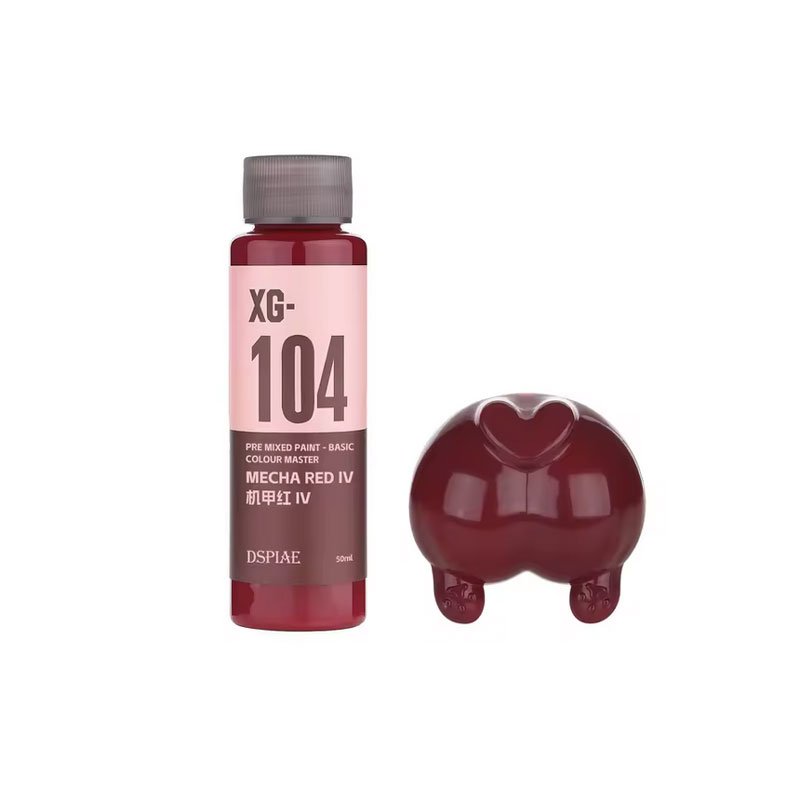 Dspiae Water Based Pre-Mixed Paint - Mecha Red IV