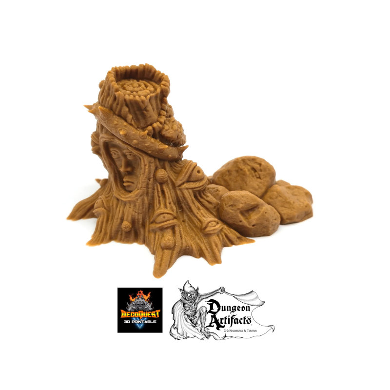 Magic Stump - Decoquest Workshop - 3dPrintTerrain