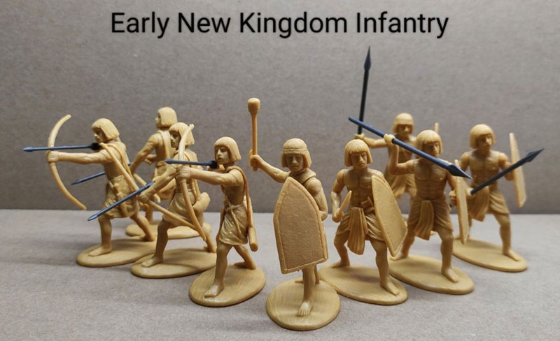 Wars of Ancient Egypt Early Period Infantry New Kingdom Egyptian
