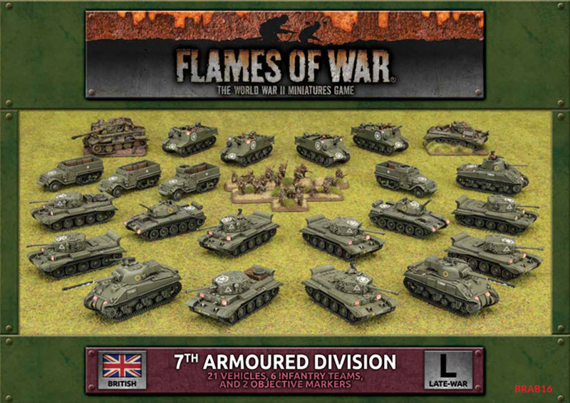 British 7th Armoured Division Army Deal
