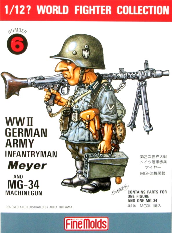 WWII German Infantryman with MG34 