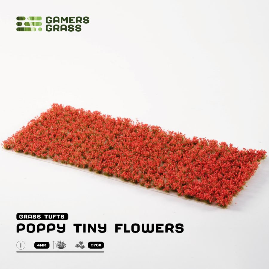 Gamers Grass Poppy Tiny Flowers