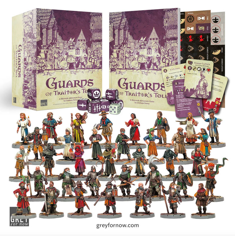 Grey For Now Guards of Traitors Toll Starter Set