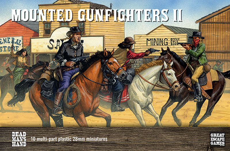NEW-Dead Mans Hand Plastic Gunfighters