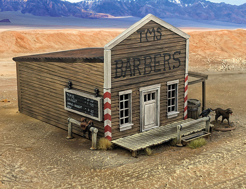 Dead Mans Hand Barber Shop Building