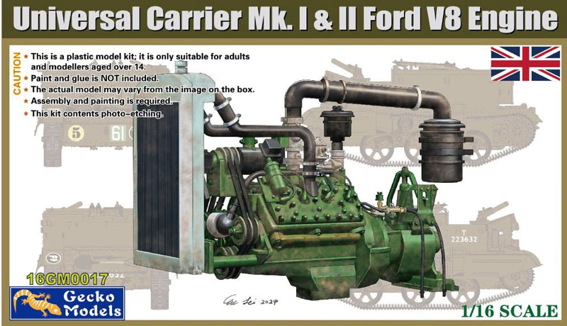 Universal Carrier MkI/II Ford V8 Engine
