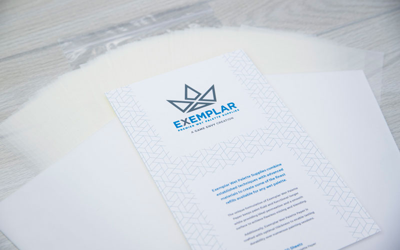Game Envy: Exemplar GO Wet Palette Paper Refill Pack
