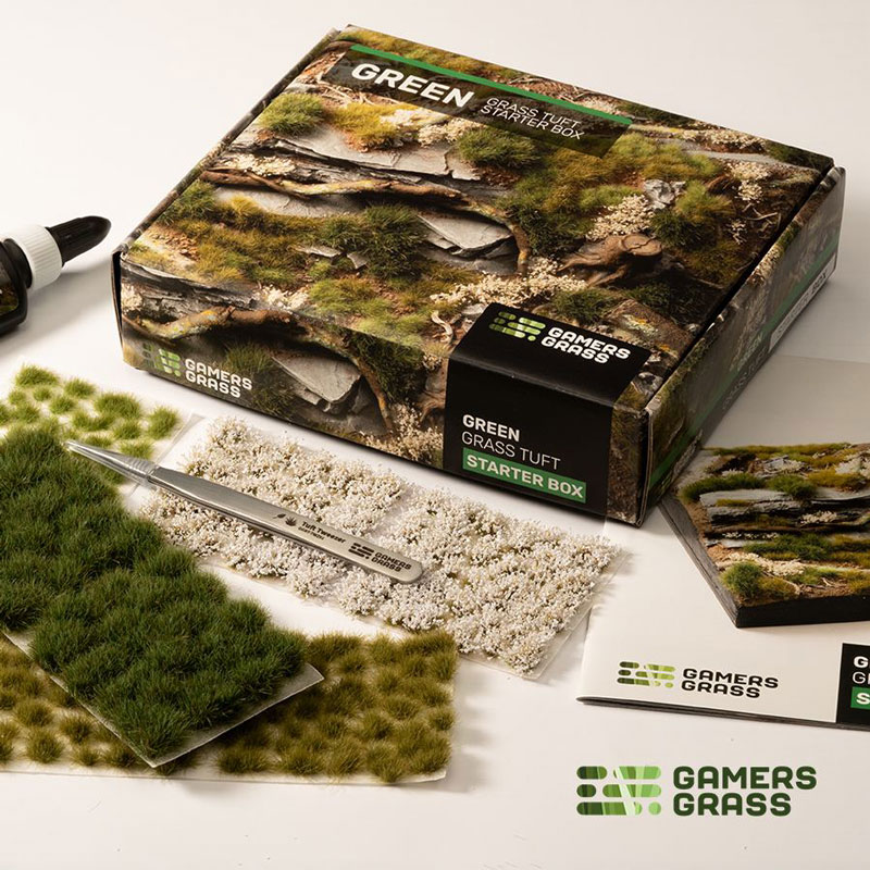 Green Grass Tuft Starter Box