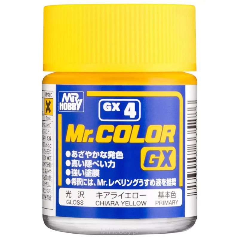 Mr. Color GX Gloss Yellow 18ml