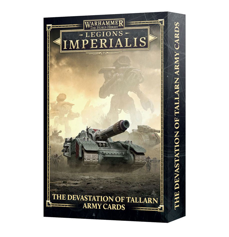 Legions Imperialis: The Devastation of Tallarn Army Cards