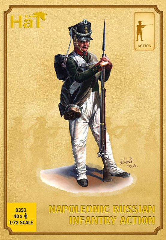 Hat Napoleonic Russian Infantry Action