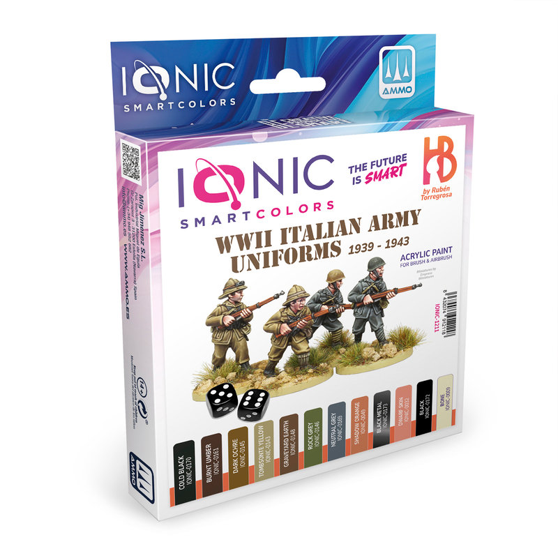 Ionic Smart Colors WWII Italian Army Uniform 1939-1943