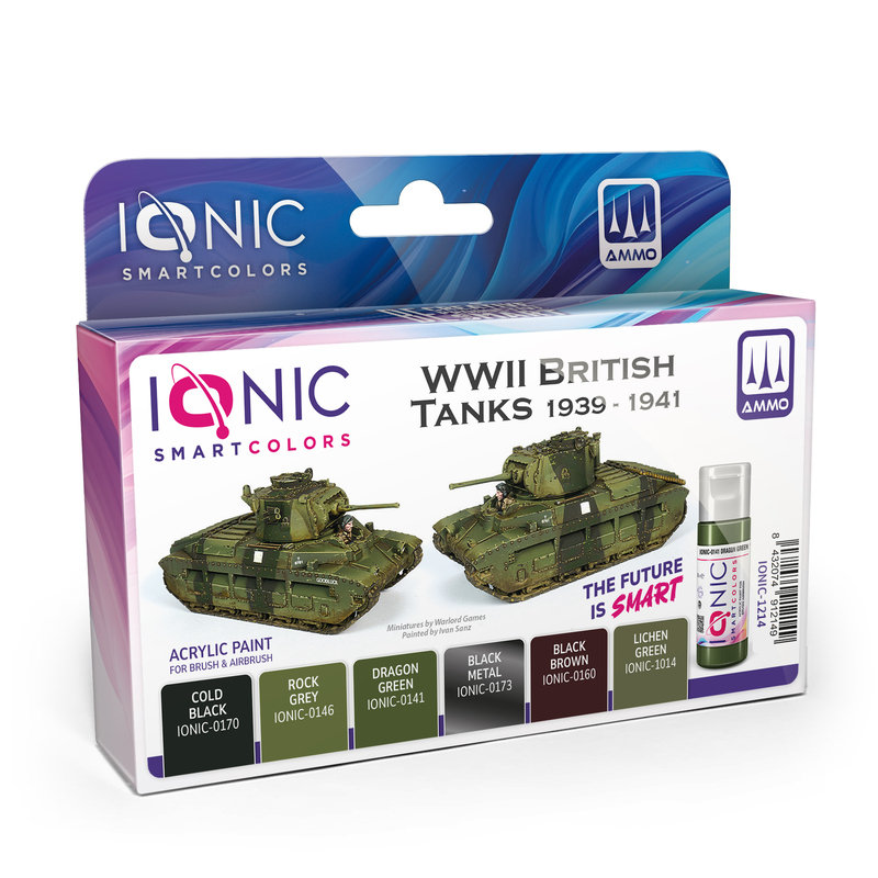 Ionic Smart Colors WWII British Tanks 1939 - 1941