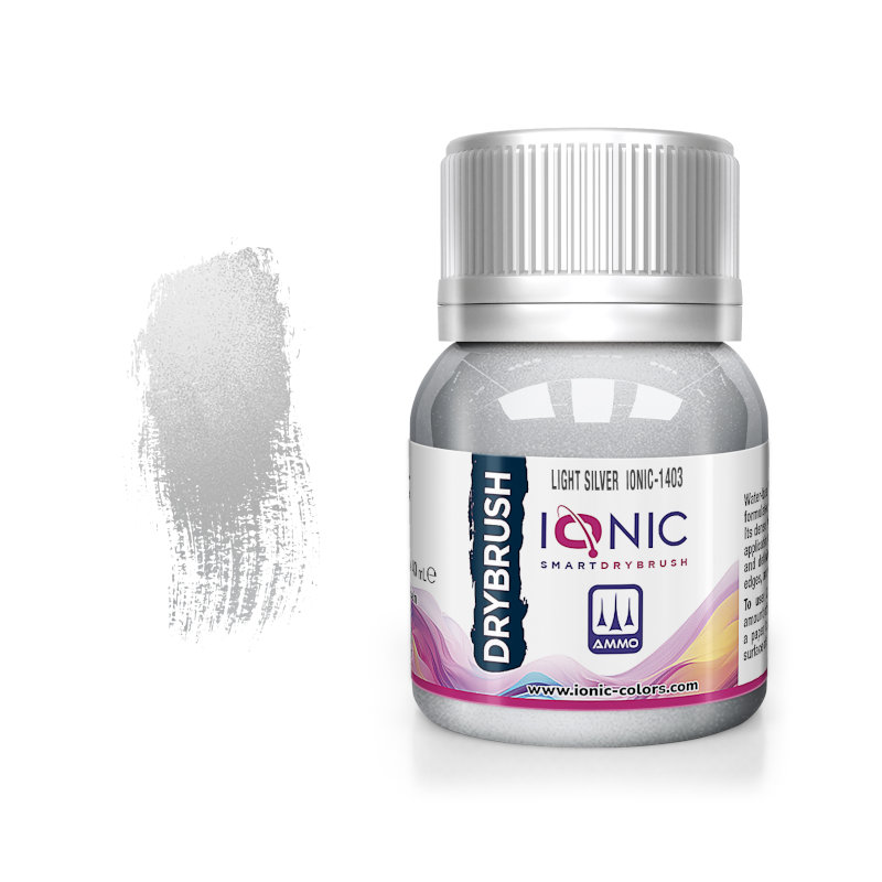 Ionic Smart Drybrush - Light Silver