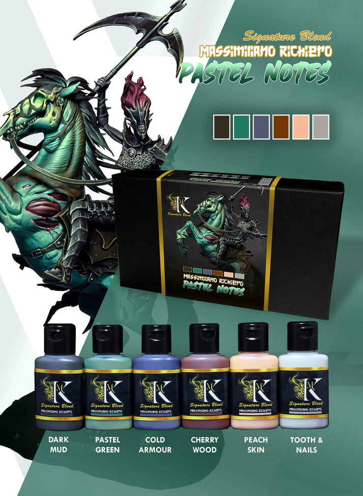 Kimera Kolors Signature Blend: Massimiliano Richiero Signature Set Pastel Notes